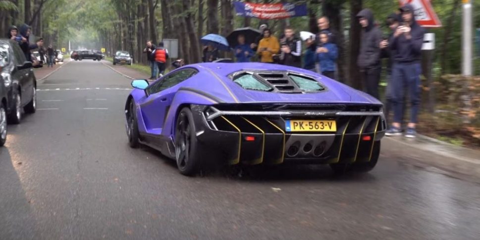 Crazy Lamborghini Centenario Spotted In Netherlands : ASCO